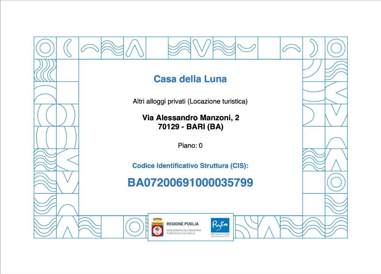 Casa Della Luna Bari Extérieur photo